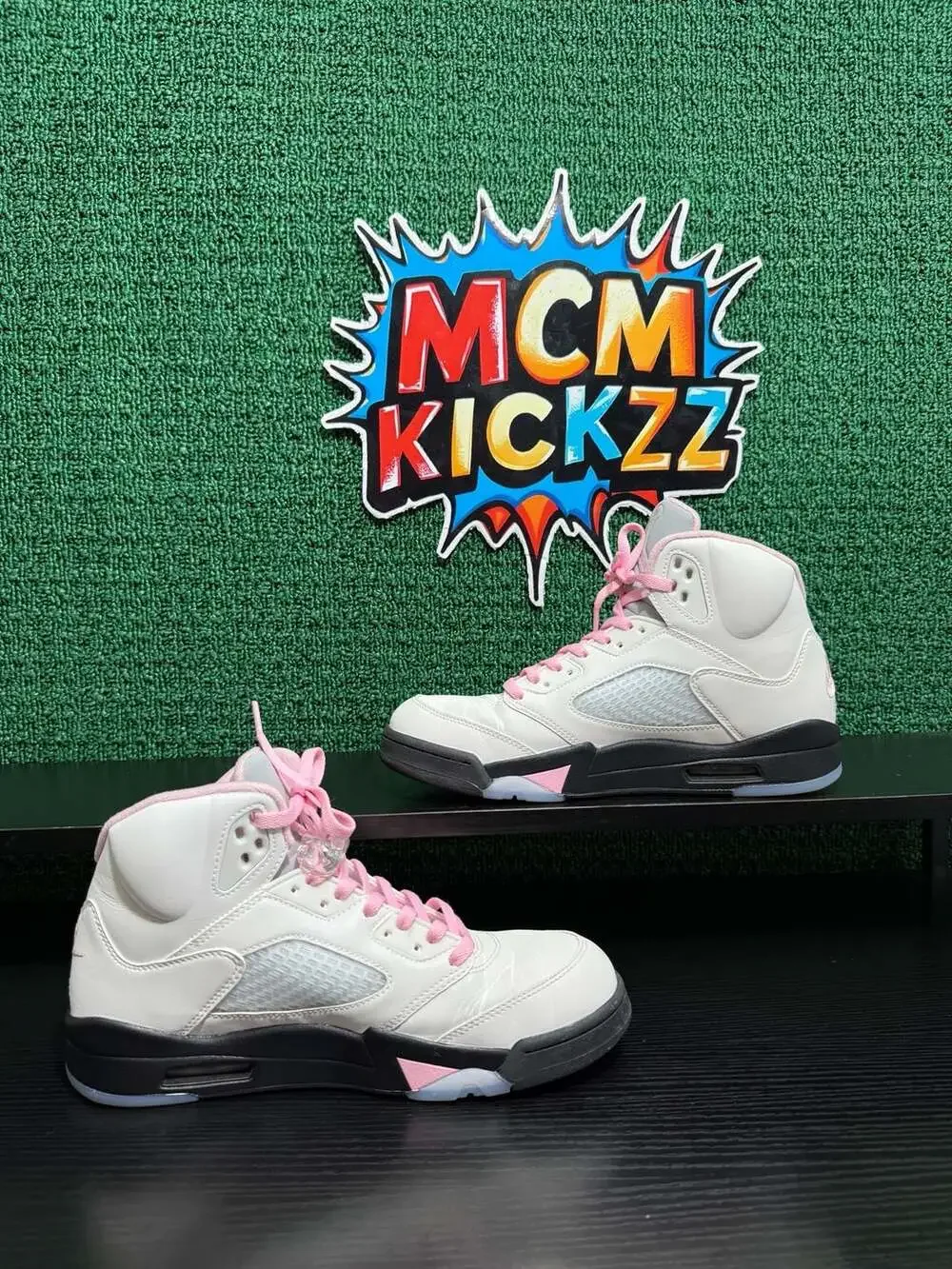 Air Jordan 5 Retro Medium Soft Pink Men’s Size 9.5 Pre-Owned: Excellent